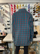 L - Blue/Red/Green Flannel